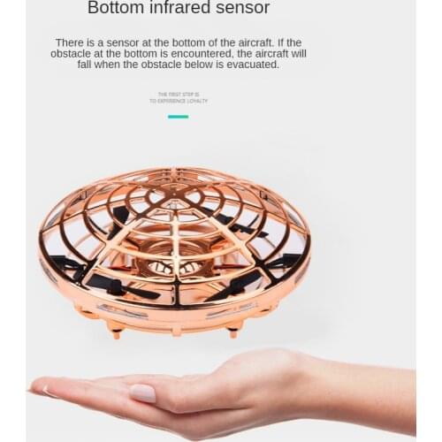 Remote Control Airplane Light Creative Interactive Puzzle Airplane Toy Mini Sensor Remote Control Smart Gesture Sensing Ufo