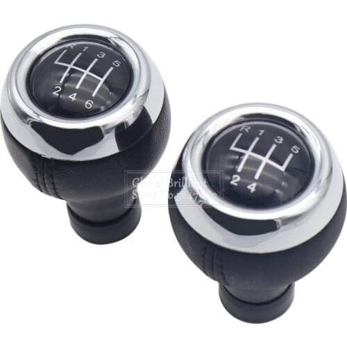 5 6 Speed Car Auto Gear Shift Knob MT Lever Shifter Knob Black Case For Mini Cooper R55 R56 R57 R58 R59 R60 R61 F54 F55 F56 F57