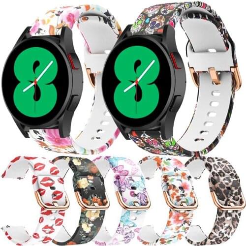 Silicone Bracelet For Samsung Galaxy Watch 4 Classic 40mm 42mm 44mm 46mm Wrist Smart Watch Band For Galaxy Watch 3 45mm Strap