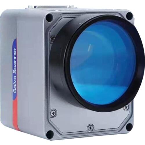 Double Red Dots Light Align Scanning RC1001 Galvo Head 1064nm Galvanometer Scanner with power supply for Fiber Laser Marking