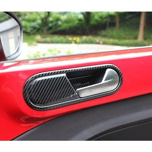 Car Styling Interior Handle Control Panel Cover Sticker Handle Moulding Trim for Volkswagen VW Beetle 2013-2018 Left Hand Drive