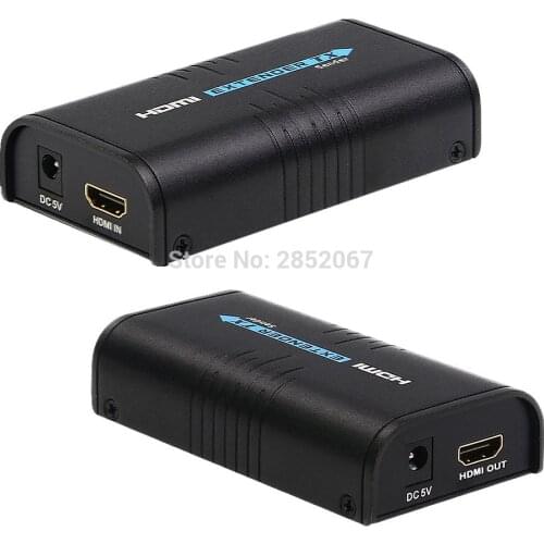 HDMI LKV373 RJ45 Extender to Ethernet by Cat5 Cat5e Cat6 RJ45 Splitter Extension Support HD 1080P HDMI RJ45 Extender Xbox Device