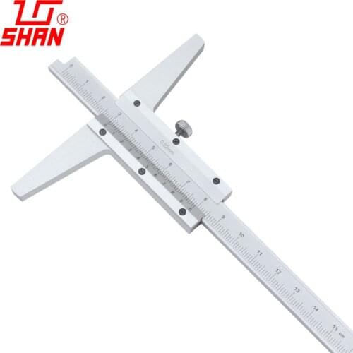 Deep vernier caliper high precision stainless steel depth gauge 0-150 0-200 0-300 mm depth gauge Measuring tool
