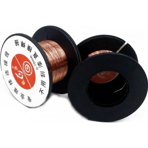0.1mm PCB Link Wire Copper Soldering Wire Maintenance Jump Line PCB Welding Mobile Phone Computer Repair Tools