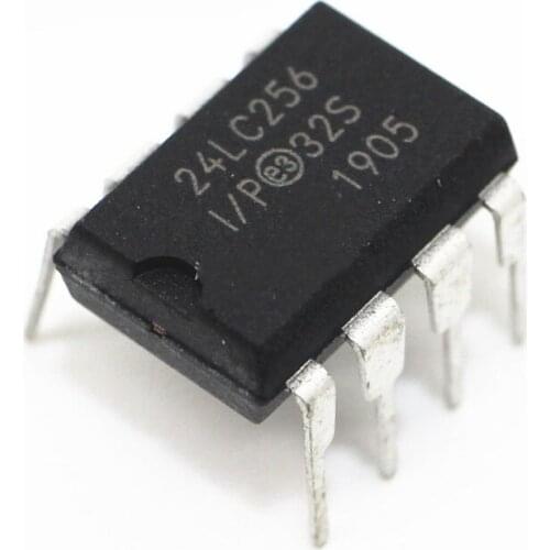 5PCS 24LC256-I/P DIP-8 24LC256I/P DIP8 24LC256 EEPROM DIP 24LC256-I/P