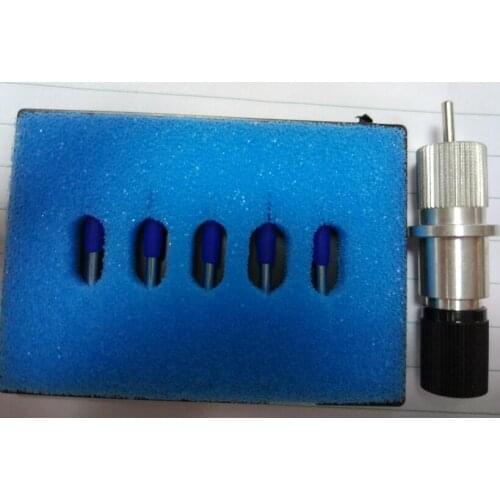 5PCS 30/45/60 Degree Blades For Roland Cutting Plotter Vinyl Cutter Blade+1pc cutting plotter Blade Holder