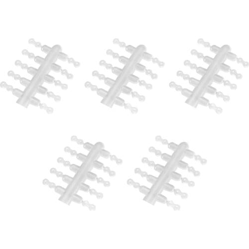 50Pcs Fishing Transparent Bait Elastic Baitbands For Carp Fishing Pellets Bait Bander Holder Fishing Gear