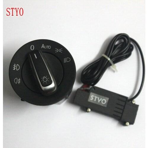 STYO VW AUTO HEAD LIGHT SENSOR + SWITCH for VW GOLF mk5 mk6 TIGUAN PASSAT B6 TOURAN JETTA MK5