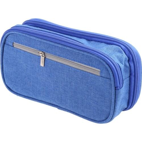 Pencil Case Multifunctional Pen Bag Stationery Case Makeup Bag Zipper Bag for Boys Girls Students Office
