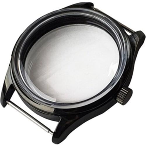 For ETA6497/ 6498 Seagull ST3600 Stainless Steel Watch Case Anti-Scratch Protective Cover 42MM