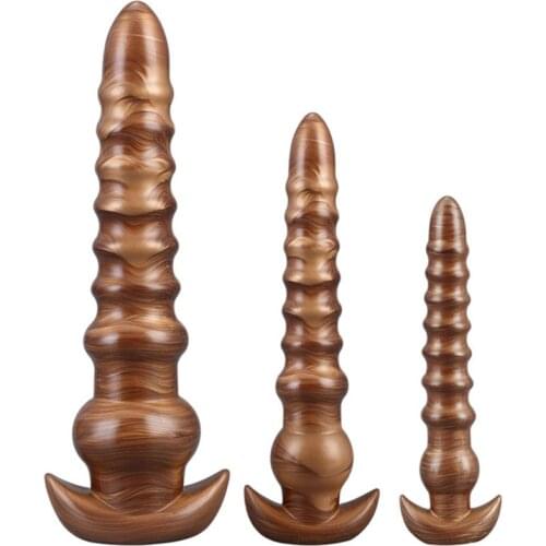 Long Deep Anal Stuff Butt Plug Prostate Massage Anal Dildo Adult Sex Toys For Women Men No Suction Cup Strapon Masturbator