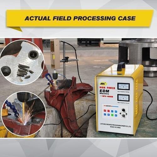 Portable EDM Machine EDM Wire Cut Machine Broken Taps Remover Tool M2-M36 Broken Drills Remover