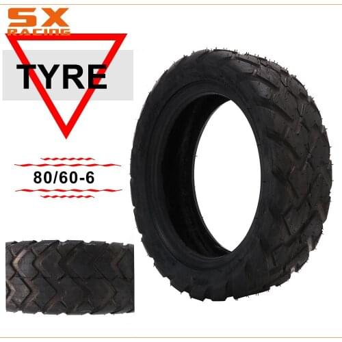 Good Quality 80/60-6 Vacuum Tubeless Tire Tyre For E-Scooter Motor Electric ATV Quad Speedway Tubeless Vacuum Tyres