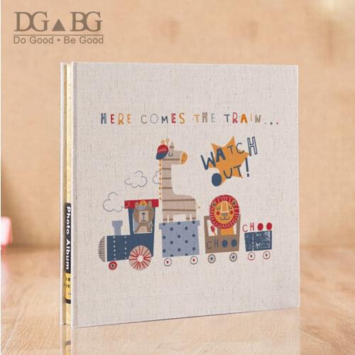 Bookshelf Photo Albums for Family Travel Graduation Self Adhesive DIY Photo Album 40 Pages Linen Hardcover Magnetic A4 Scrapbook