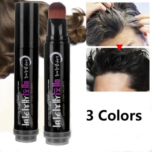 Long Lasing Salon Dye Cream Permanent 20ML Hair Color Bright Hair Dye Cream Natural Herb White Hair Cover Pen Party Elder