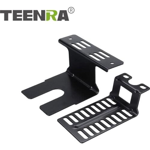 TEENRA Stainless Steel Rotisserie Motor Bracket Universal BBQ Grill Motor Support Plates Outdoor Barbecue Bracket Accessories