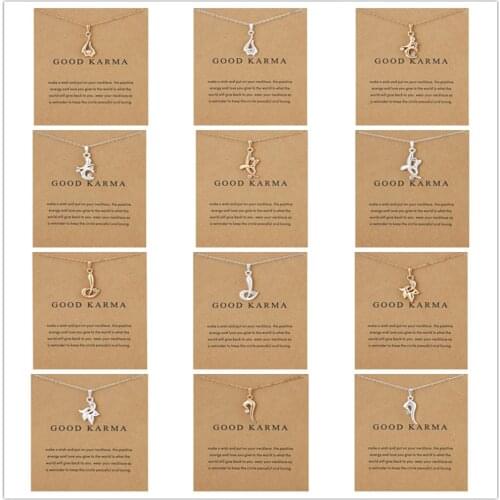 Fashion CZ Alloy Dolphin Series Pendant Short Necklace Jewelry Wholesale