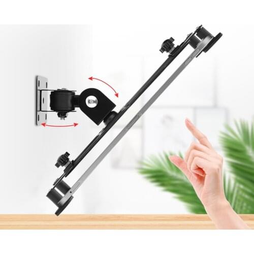 Wall Mount Tablet Holder phone stand Aluminum Alloy Wall Hang Bracket 360 Degree Rotation for iPad Air mini pro surface