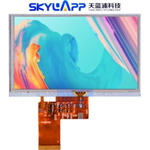 Original 5''inch Complete LCD screen for AT050TN43 40 pins LCD Display Matrix 800X480 TFT LCD Screen display Panel Free Shipping