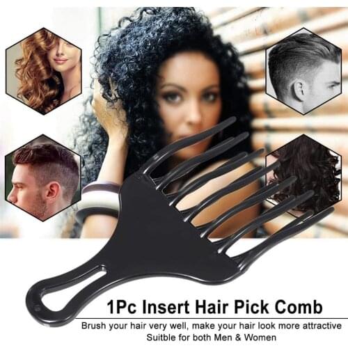 High Low Gear Comb Hair Accessories Hairdressing Styling Tool Hair Comb Insert Afro Hair Pick Fork Comb Hairdressing