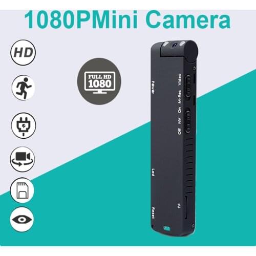 MD14 Smart Mini Camera HD 1080P camcorder night vision motion detection DV recorder supports 4GB 8GB 16GB 32GB memory card