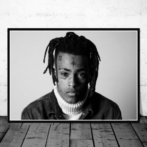Xxxtentacion Music Rapper Singer Canvas Painting Posters And Prints Pictures On The Wall Vintage Decorative Home Decor Cuadros
