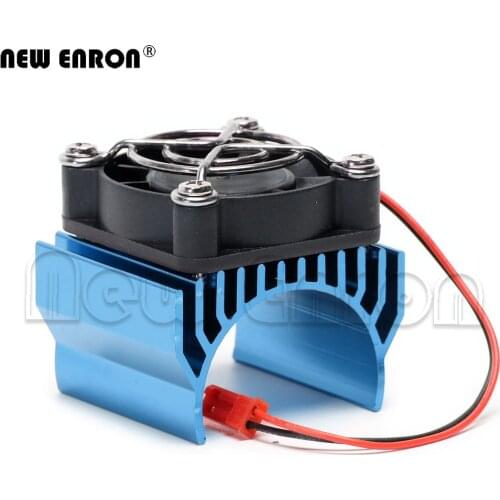 1Pc Electric Car Brushless 36mm Motor Cover Heat Sink and Cooling Fan Set For RC Car Part 1/10 RC 540 550 Heat Sink Motors hsp