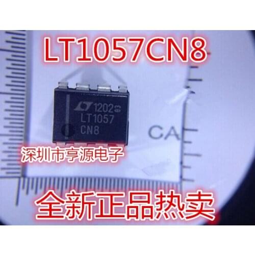 10PCS LT1057 LT1057CN8 new authentic DIP double op-amp IC audio is special