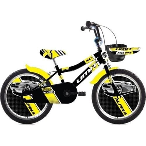 16 rim Black-Yellow Male Child Bicycle