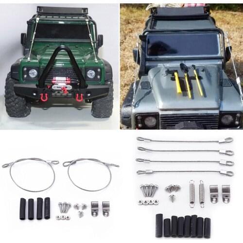 RC Crawler Accessories Fashionable Atmosphere Steel Tow Rope with Hook Simple and Generous for Traxxas Hsp Redcat Rc4wd