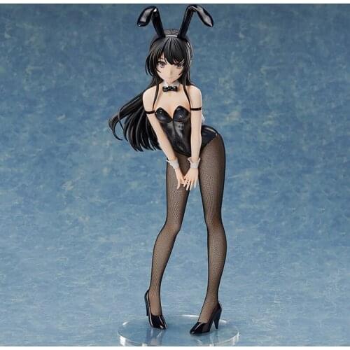 Anime Rascal Does Not Dream of Bunny Senpai Sakurajima Mai Sexy Figure Anime PVC Action Figures toy Anime figure gifts
