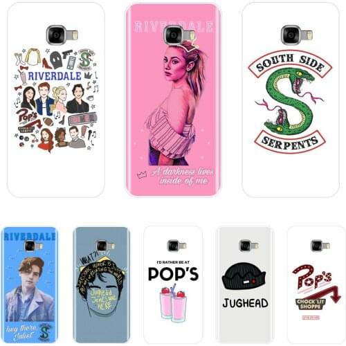 American TV Riverdale Phone Case For Samsung Galaxy C5 C7 C8 Silicone Soft Back Cover For Samsung Galaxy C5 C7 C9 Pro Case