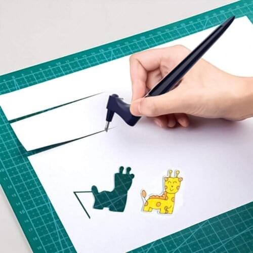 Long Lasting Helpful Professional Craft Cutting Tool Solid Color Art Cutter Mini Cutter Head for Paper Cutting