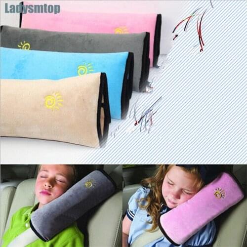 Ladysmtop Car Seat Belts Pillows Pad case For Chevrolet TRAX Aveo Cruze Captiva EQUINOX Matiz Sonic Lova
