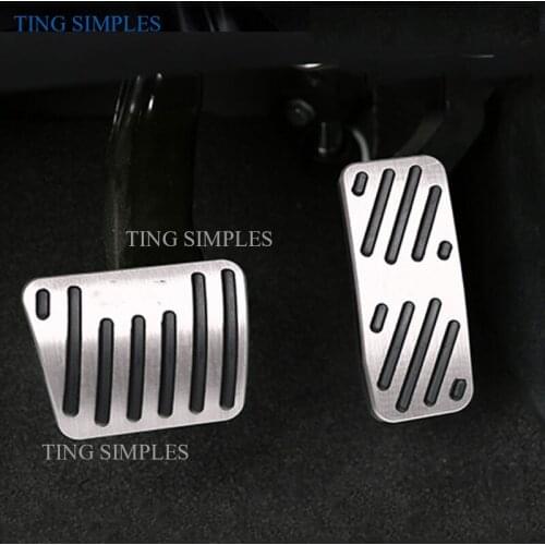 Non-Slip Pad Fit For Jeep Cherokee 2014-2019 for Grand Commander Parts Foot Gas Accelerator Oil Fuel Brake Pedal Part Trim