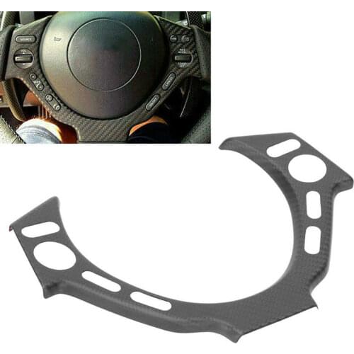 Steering Wheel Trim Matte Dry Carbon Fiber Replacement for NISSAN GTR R35 2012 2013 2014 2015 2016 Car Accessories