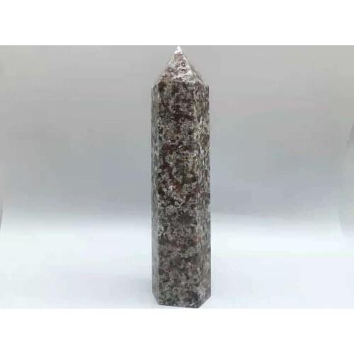 10cm Natural Magic Flames Stone Syenite Clasts Containing Fluorescent Sodalite Under Ultraviolet Mineral Point Gemstones