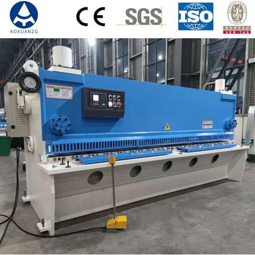 Steel Plate Shearing Machine/Hydraulic Automatic Iron Sheet Guillotine Machine