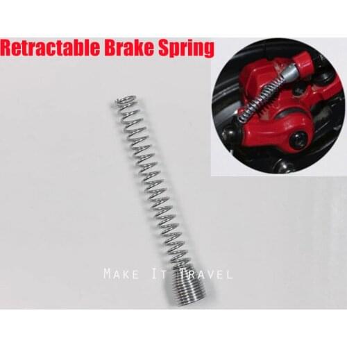 Brake Stainless Steel Retractable Brake Springs Shift Brake Line Tail Caps Colorful for Xiaomi M365/Pro Scooter Brake Accessory