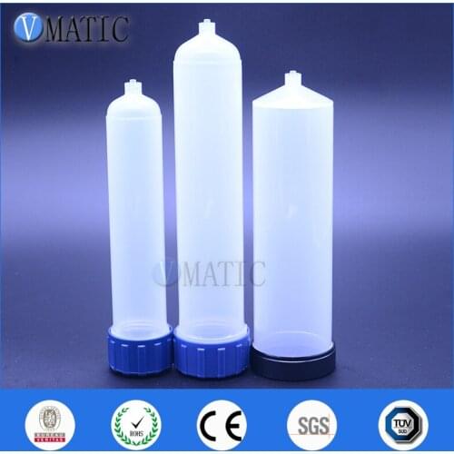 High Quality Glue Dispensing Dispenser Large Pneumatic Syringe 100/200/300cc ml With Piston & Adapter 3 Pcs / Lot