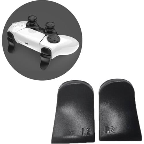 2Pcs Anti Slip L2 R2 Trigger Extended Buttons Kit For PS5 Controller Analog Extenders Thumbtick