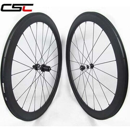 23mm wide straight pull 60mm deep clincher depth road DT350 hub carbon wheelset Road Bike Cycle 700c Carbon sapim or CN 424