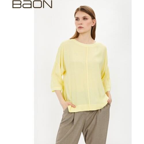 Трикотажные блузки BAON China At AliExpress
