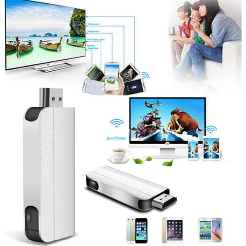 Wireless Wifi HDMI-compatible Video Adapter for IPad IPhone 11 12 FOR Samsung S9 S10 for Huawei Android Cast Phone Screen To TV