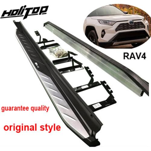 OE side step side bar running board for Toyota RAV4 2019 2020 2021,original design,guarantee quality,guanrantee fit installation
