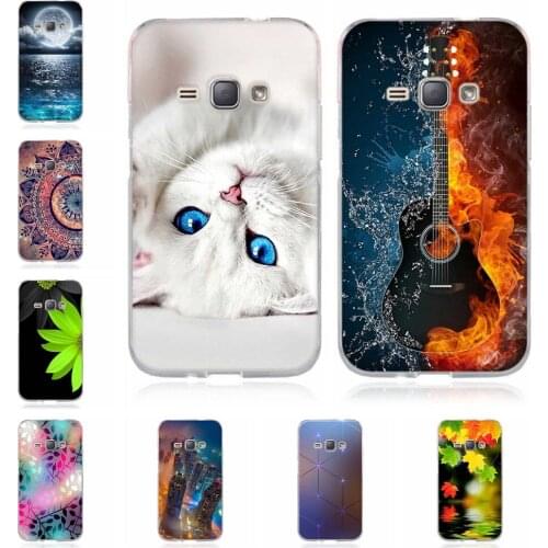 For Samsung Galaxy J1 6 Case 3D Pattern Cute Cat Capa For Samsung J1 2016 SM-J120F Phone Cases Ultra Thin Silicone TPU Bag Cover