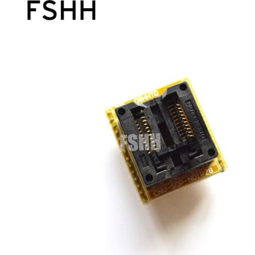 FSHH 300mil SOP20 to DIP20 Programmer adapter SOP20 SOIC20 test socket 2.54mm