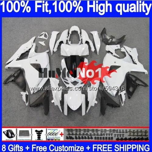 Injection For SUZUKI GSX-R1000 GSXR 1000 K9 23MC.7 GSXR1000 2009 2010 2011 2012 2013 09 10 11 12 13 16 OEM Glossy white Fairing