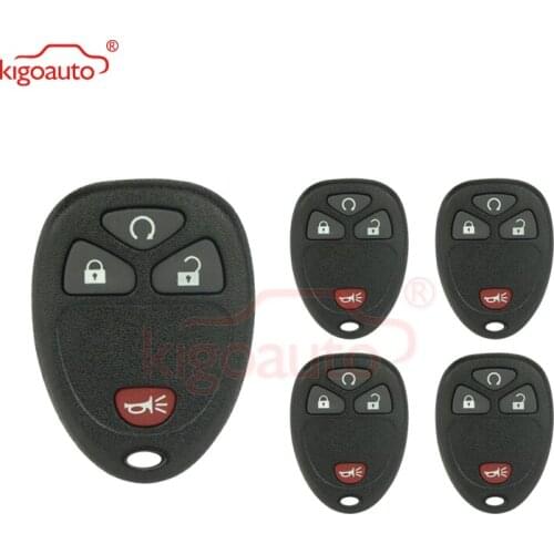 KIGOAUTO OUC60270 Car Key Shell Cover Keyless 4 Button Remote Fob Shell for GM Avalanche Sierra Acadia
