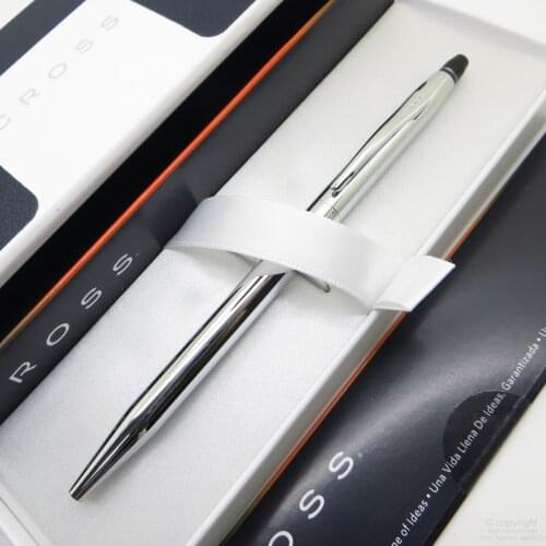 Cross AT0622-101 Click Ballpoint Pen Chrome | İsme Special Pen